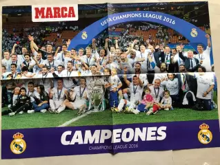Marca Постер Реал Володар Кубка Чемпіонів 2016
