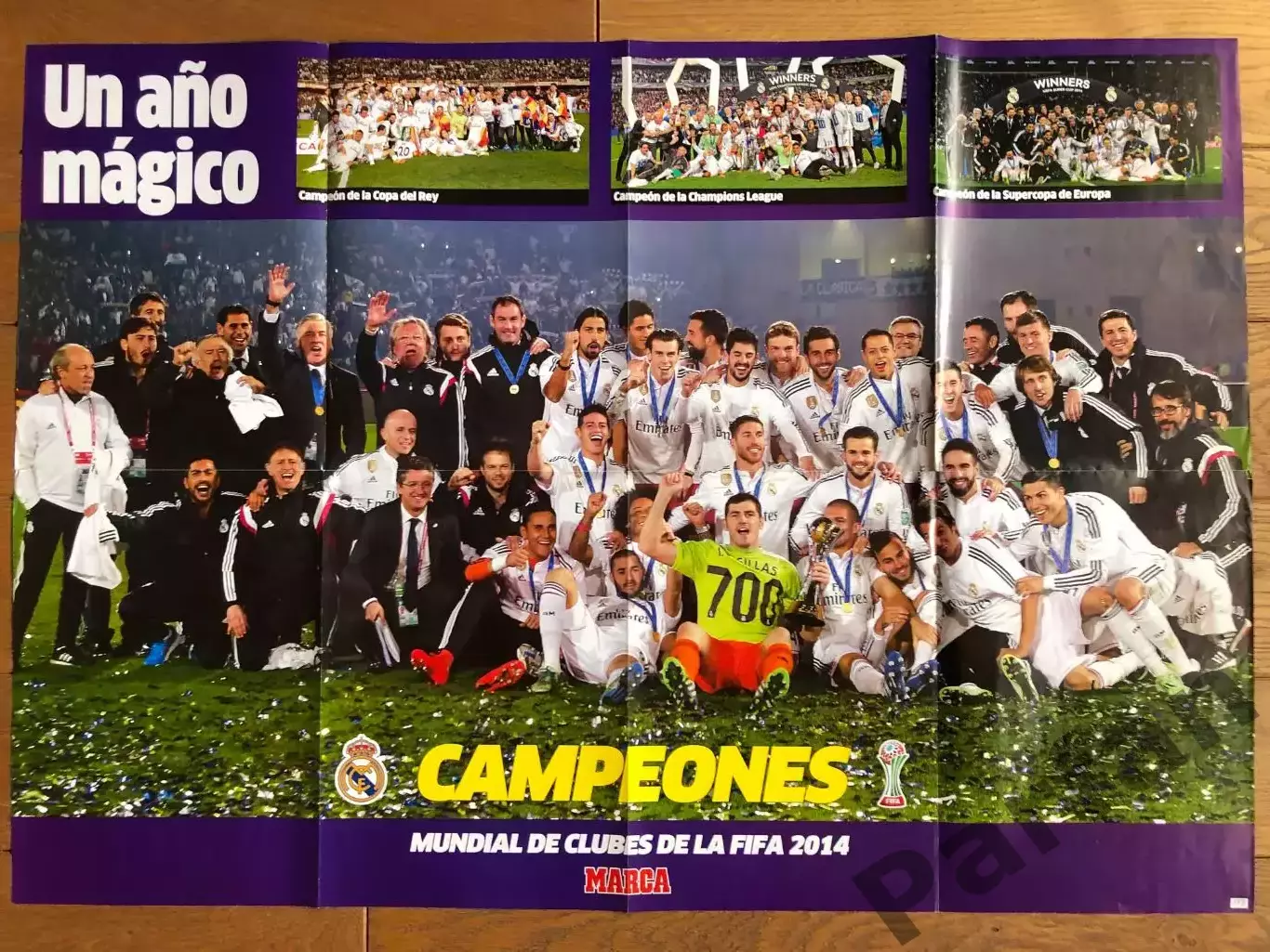 Marca Постер Реал Клубний Чемпіон Світу 2014