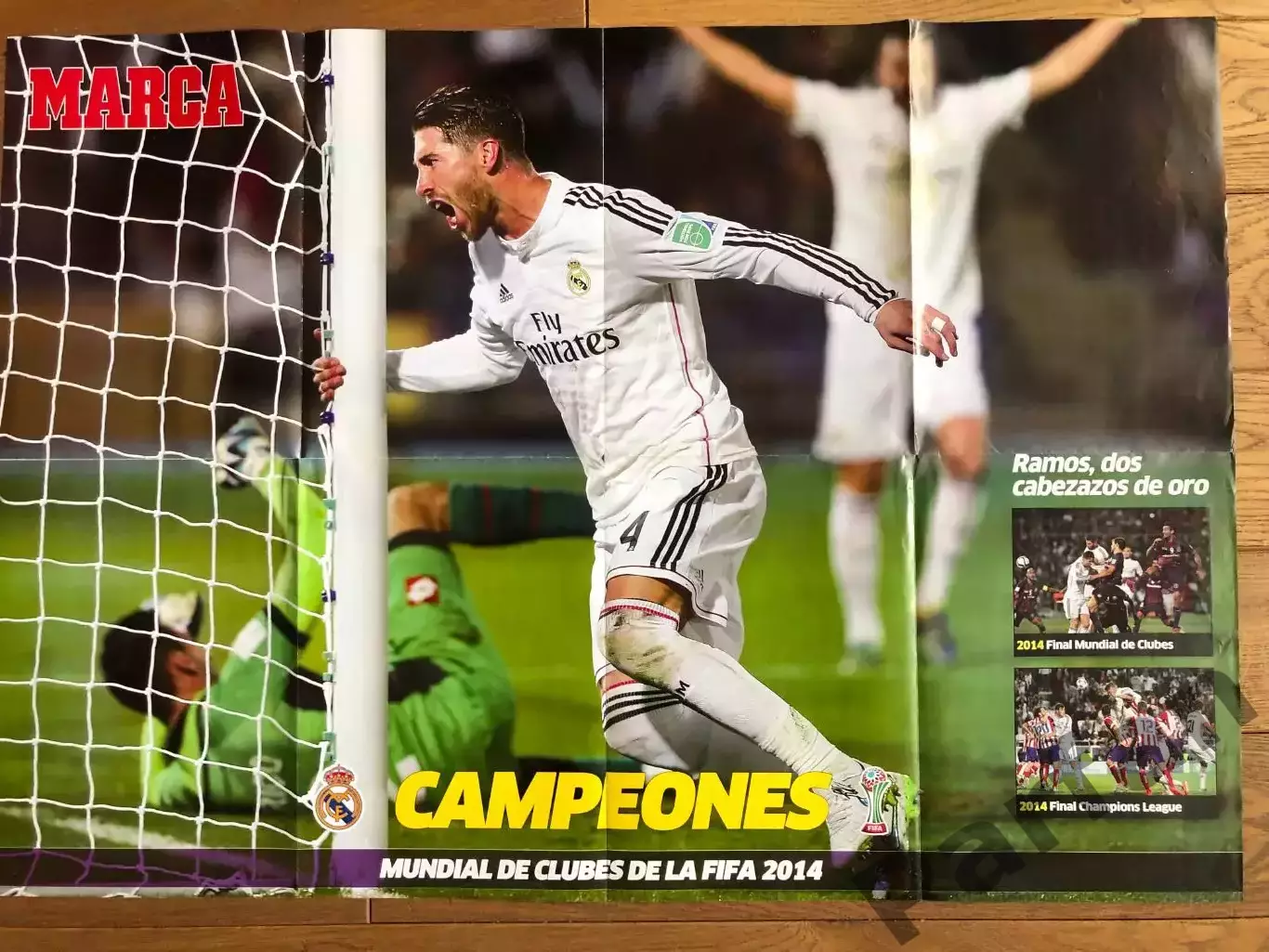 Marca Постер Реал Клубний Чемпіон Світу 2014 1