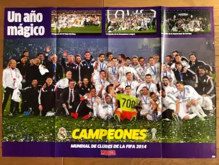 Marca Постер Реал Клубний Чемпіон Світу 2014