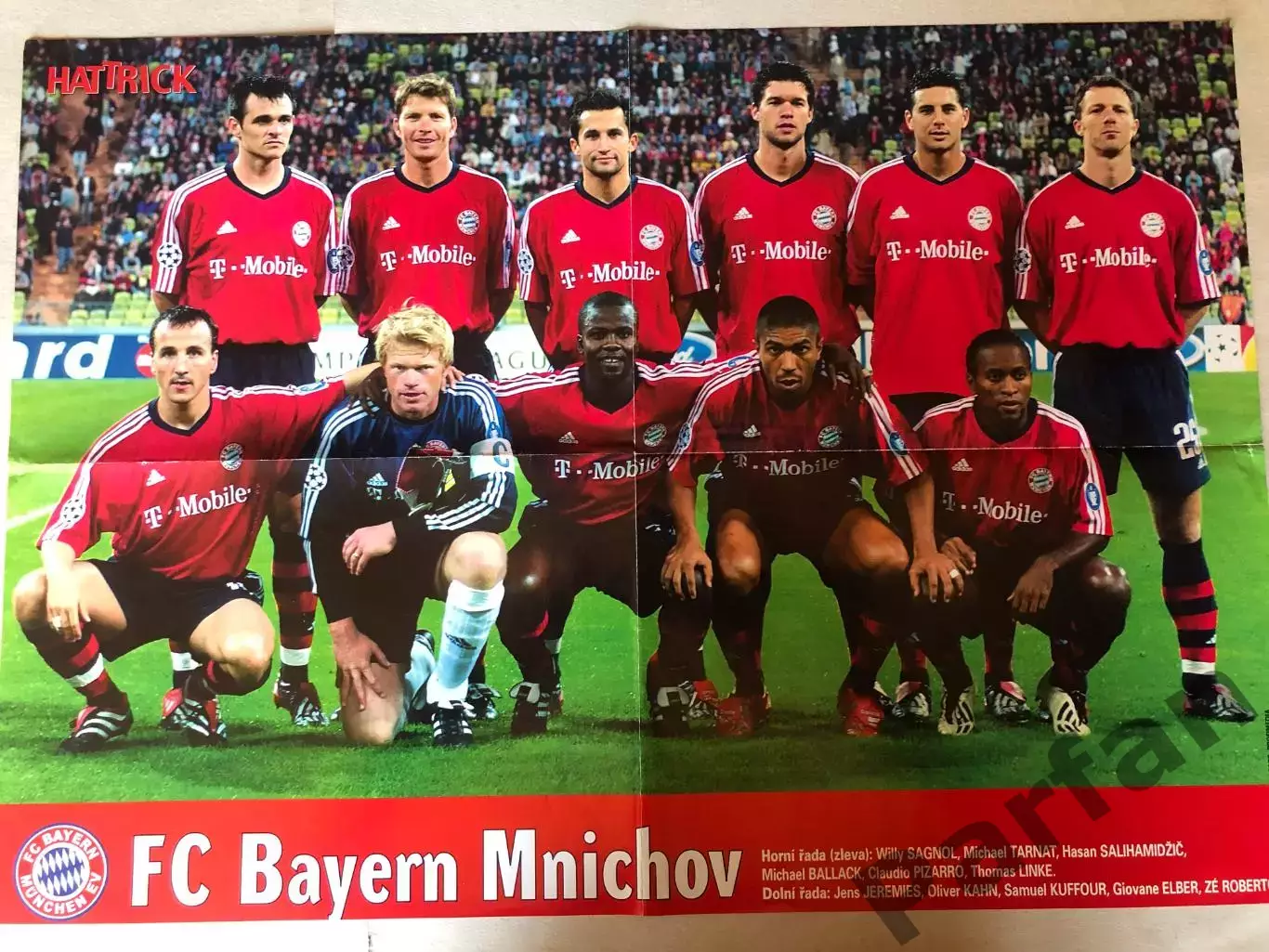 Футбол, Hattrick Постер Баварія