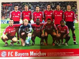Футбол, Hattrick Постер Баварія