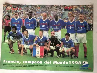 Don Balon Постер Франція Чемпіон Світу 1998