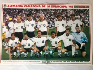 Don Balon Постер Німеччина Чемпіон Европи 1996