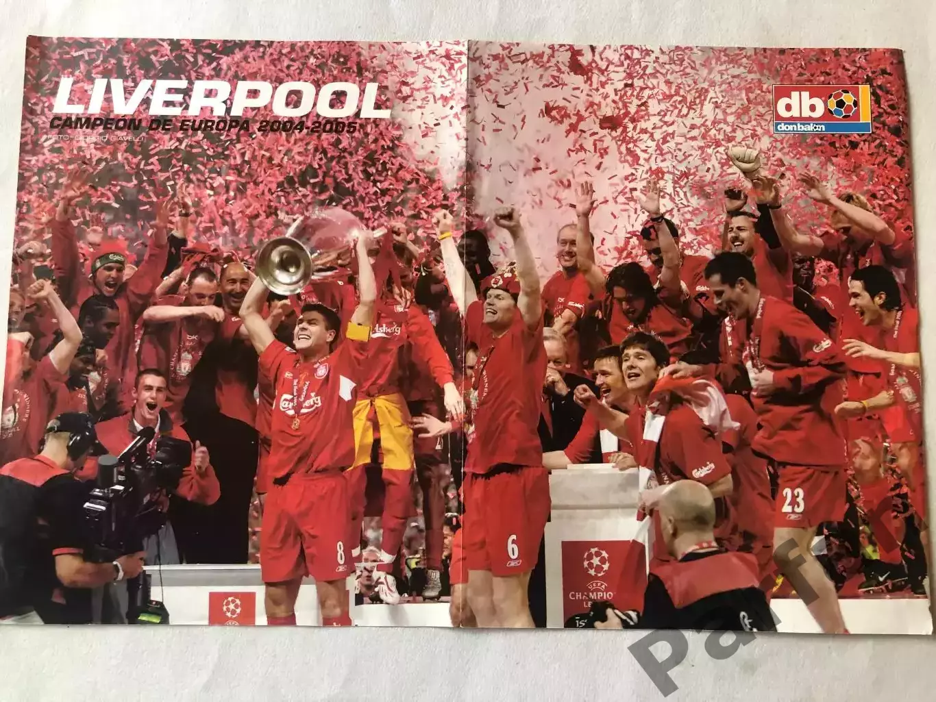 Don Balon Постер Ліверпуль Володар Кубка Чемпіонів 2005