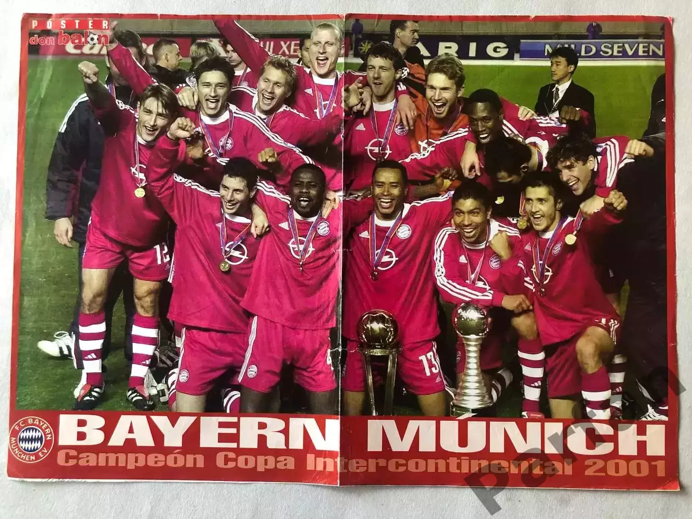 Don Balon Постер Баварія Клубний Чемпіон Світу 2001