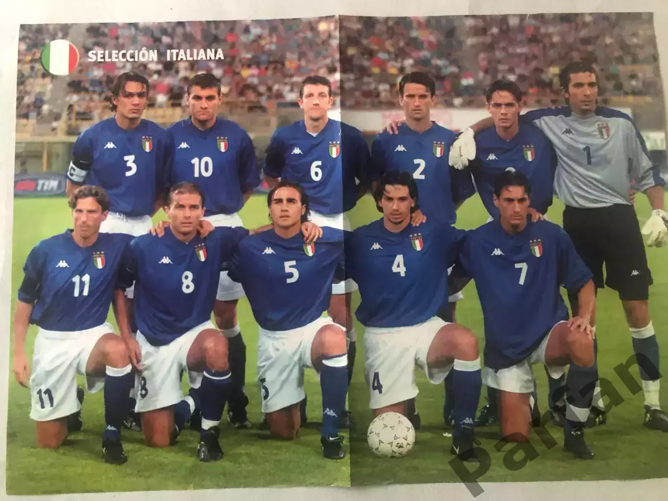 Solo Goles Постер Італія ЧЕ 1996