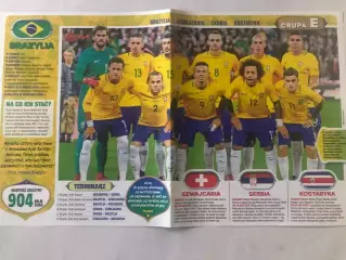 Bravo Sport Постер Бразилія/Німеччина ЧС 2018