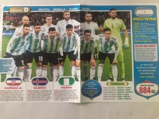 Bravo Sport Постер Аргентина/Франція ЧС 2018