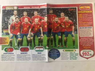 Bravo Sport Постер Іспанія/Уругвай ЧС 2018