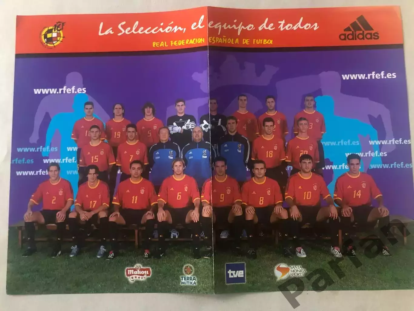 Rfef Es Постер Іспанія