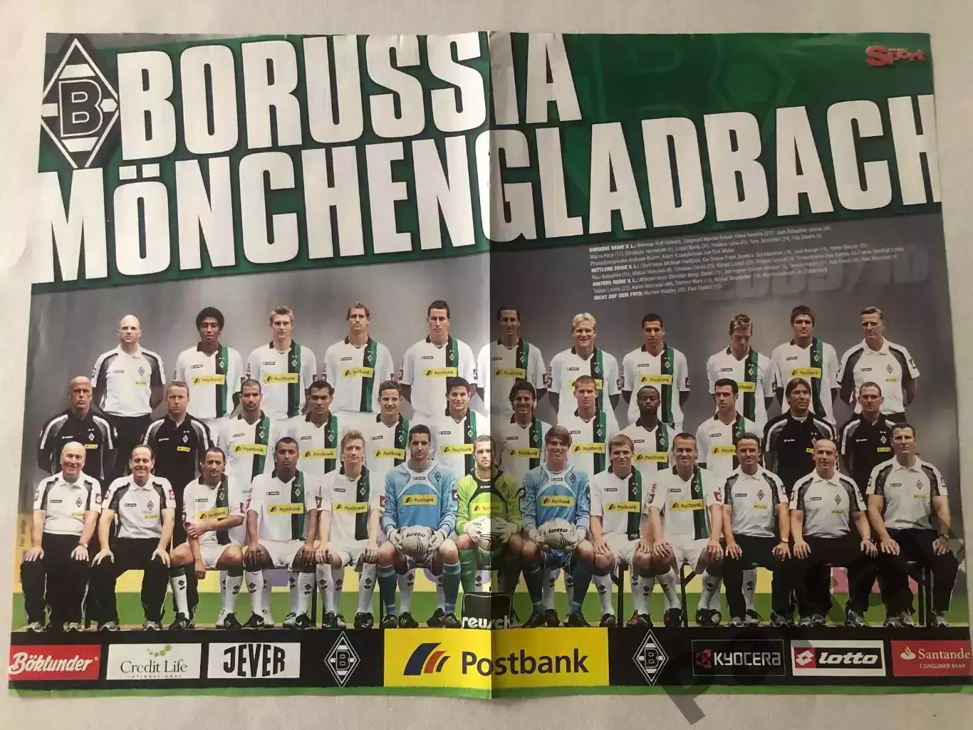 Bravo Sport Постер Баварія /Боруссія М 1