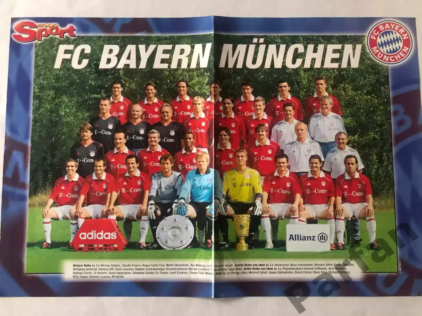 Bravo Sport Постер Баварія /Армінія