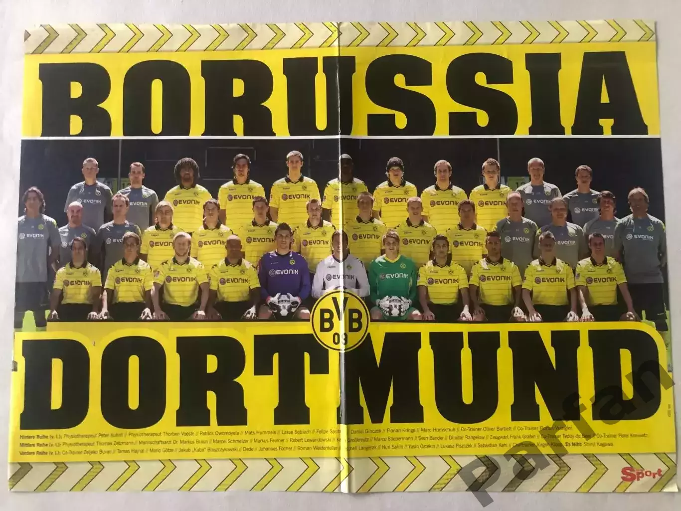 Bravo Sport Постер Боруссія/Байєр