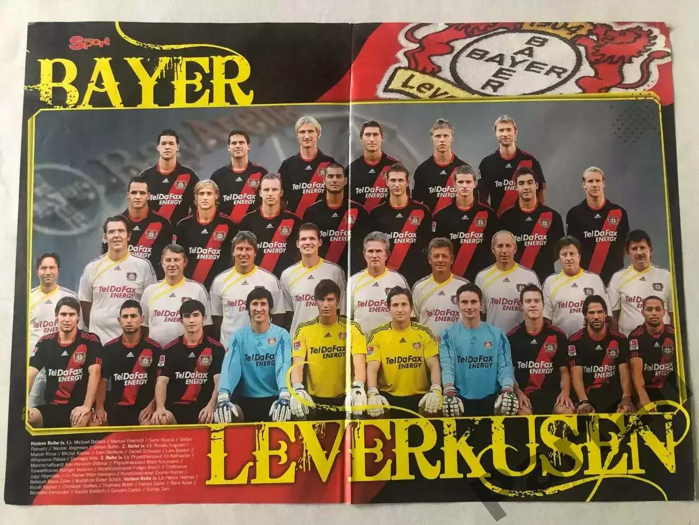 Bravo Sport Постер Боруссія/Байєр 1