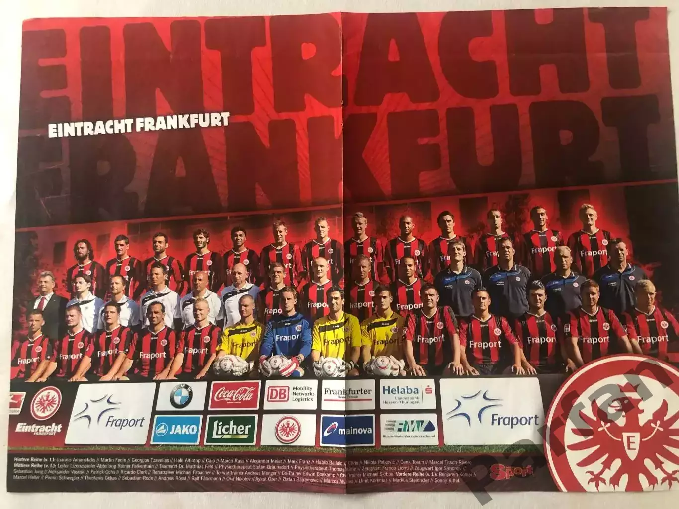 Bravo Sport Постер Ейнтрахт/Роналдо