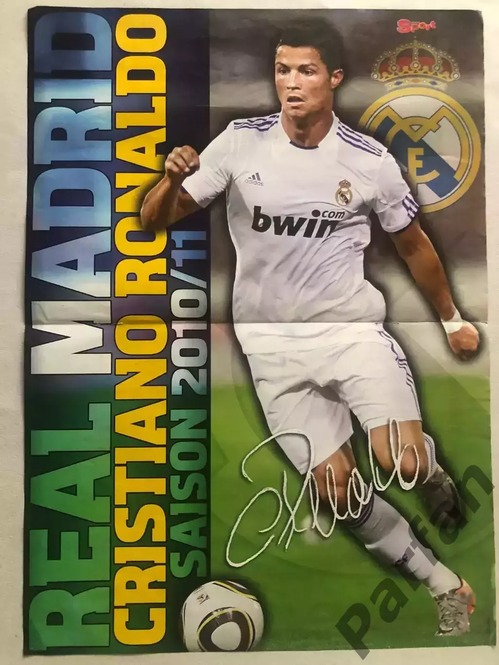 Bravo Sport Постер Ейнтрахт/Роналдо 1