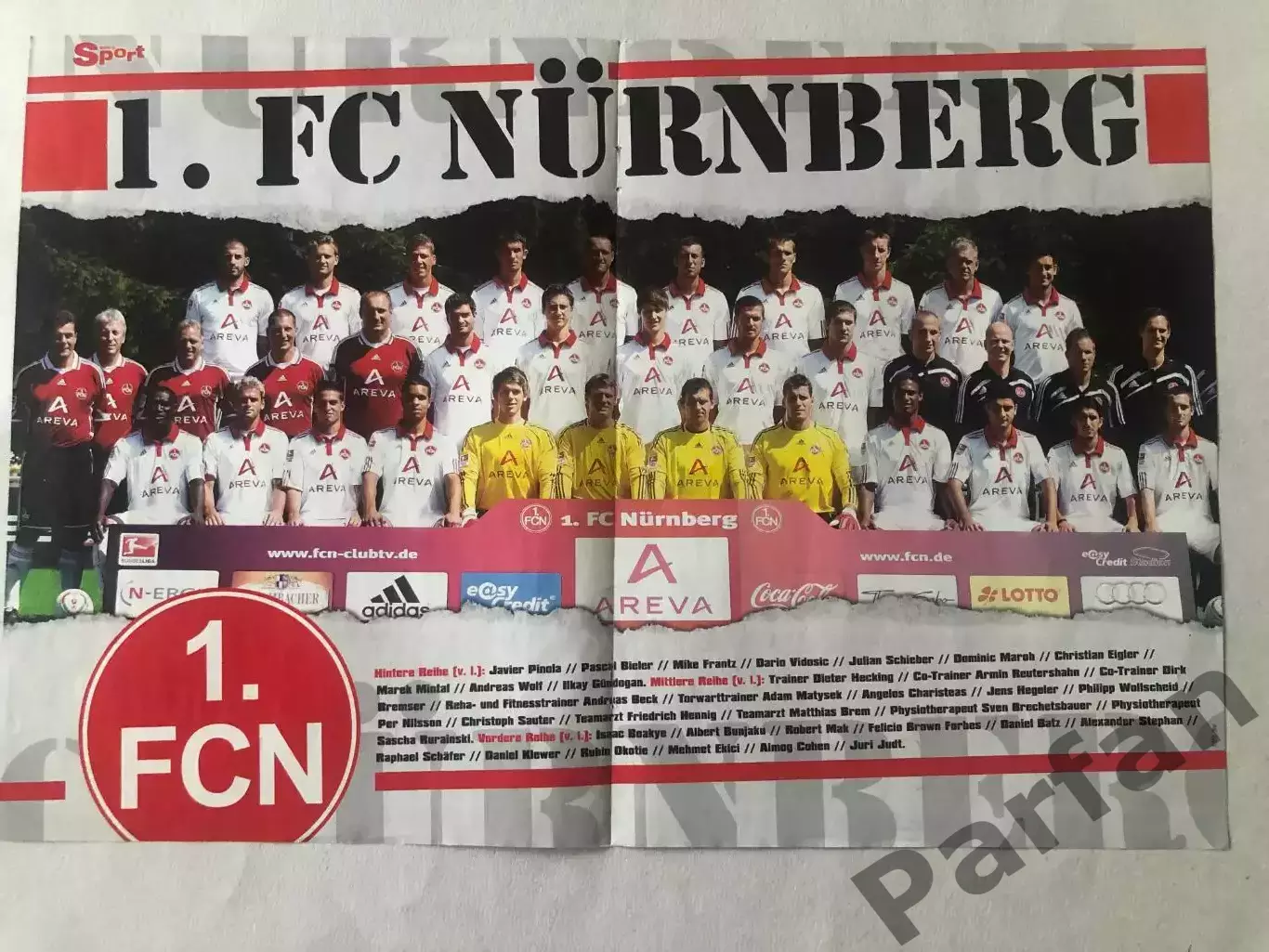 Bravo Sport Постер Нюрнберг/Майнц