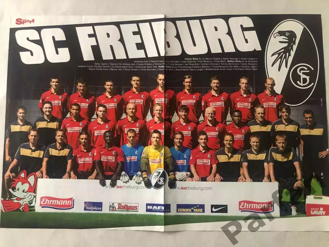 Bravo Sport Постер Фрайбург/СТ Паулі