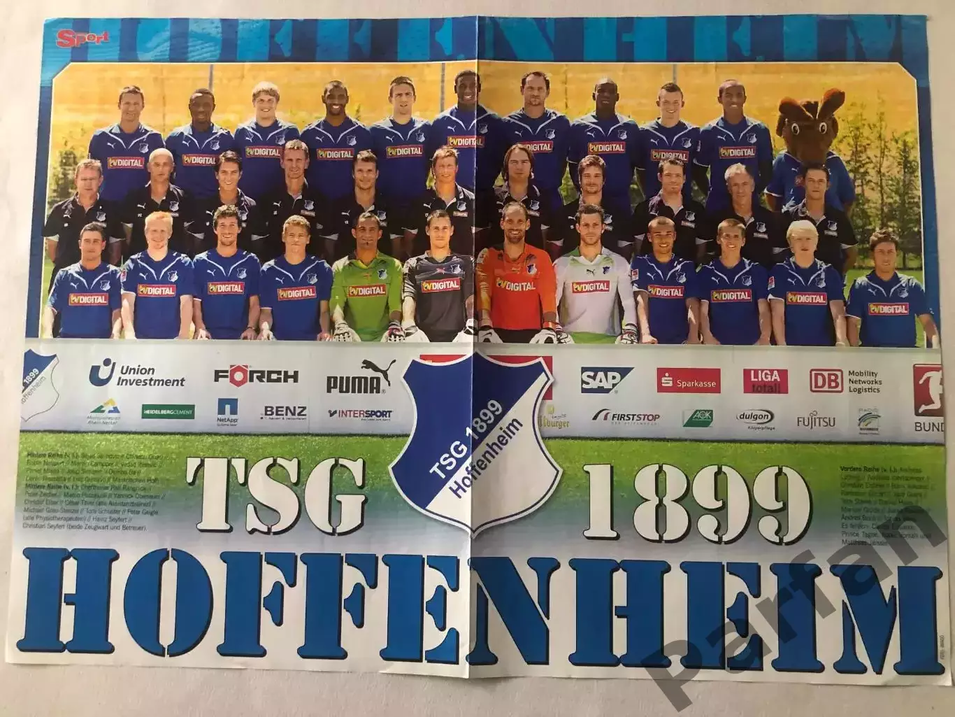 Bravo Sport Постер Хоффенхайм/