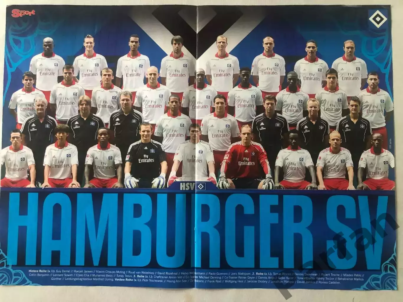 Bravo Sport Постер Гамбург/Вольсбург