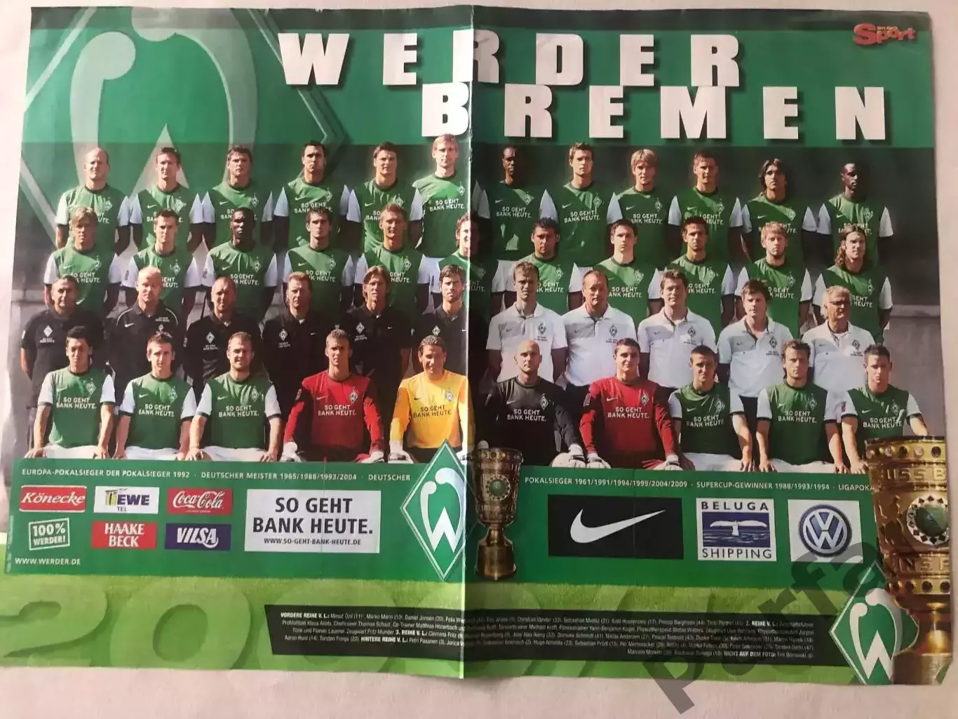 Bravo Sport Постер Вердер/Ганновер