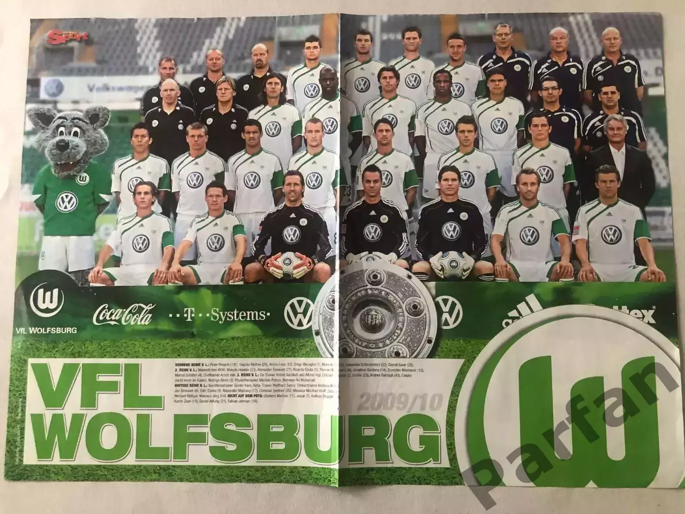 Bravo Sport Постер Вольсбург/Бохум