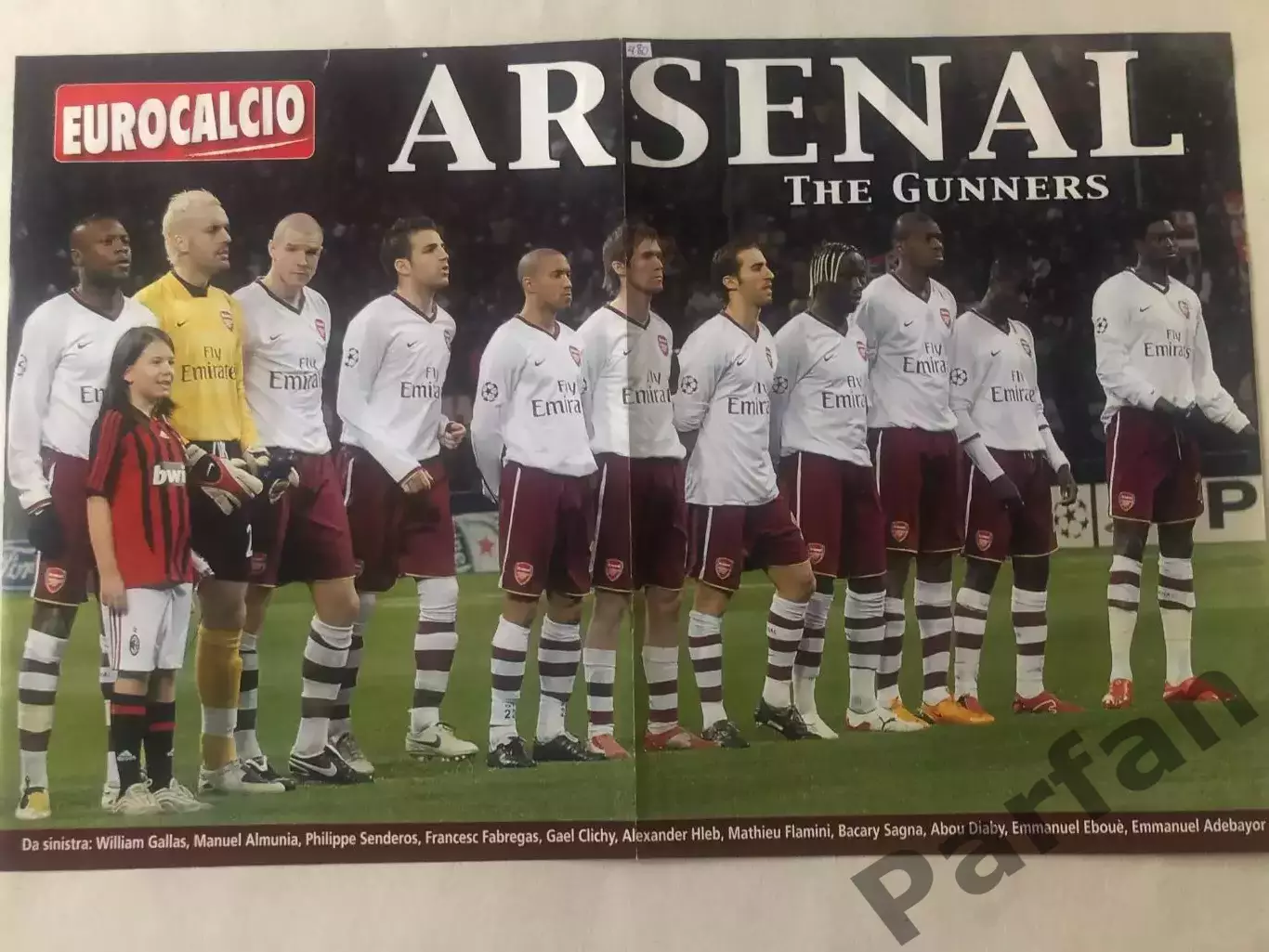 Bravo Sport Постер Арсенал/Італія