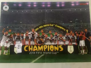 Футбол Постер Німеччина Чемпіон Світу 2014