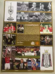 Champions Постер Манчестер Юнайтед