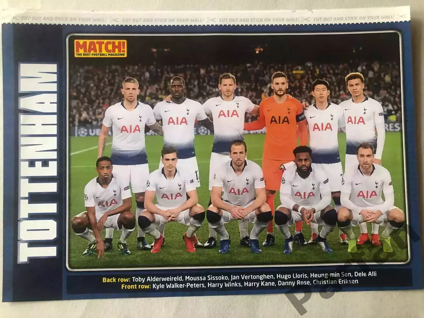 Match Постер Порто/Тотенгем 1