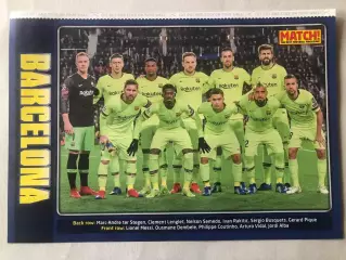 Match Постер Барселона/Ліверпуль
