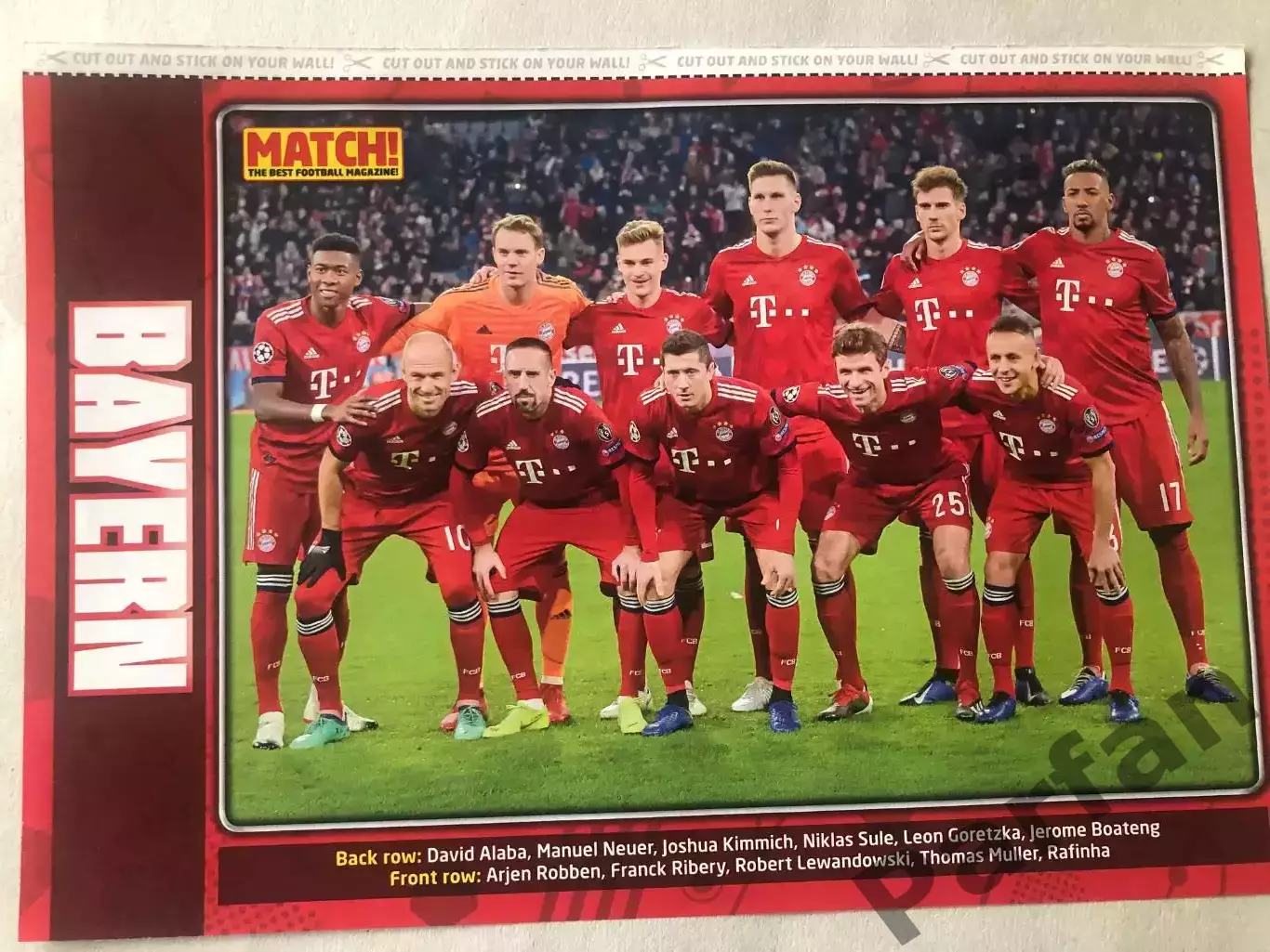 Match Постер Атлетико/Баварія 1