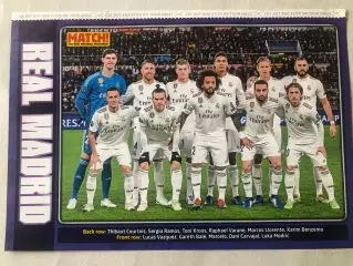Match Постер Реал/Ліон