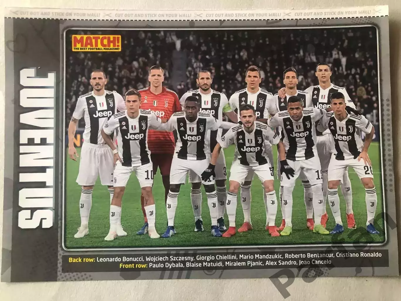 Match Постер Ювентус/Ман Сіті