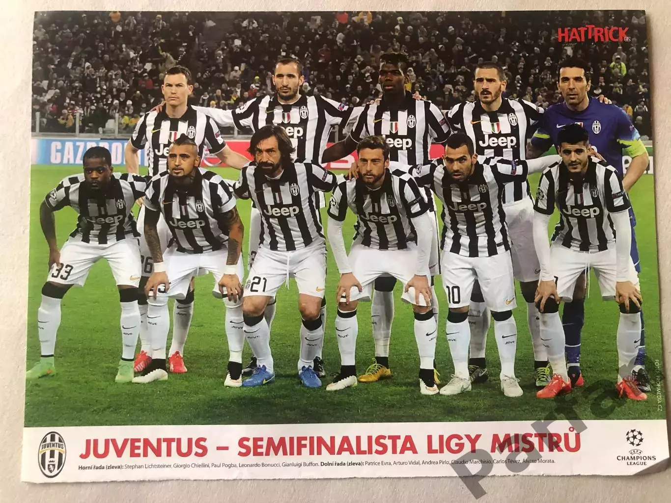 Hattrick Постер Ювентус