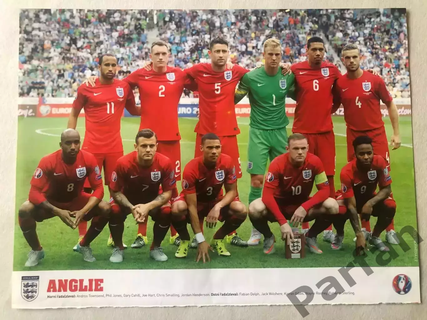 Hattrick Постер Англія