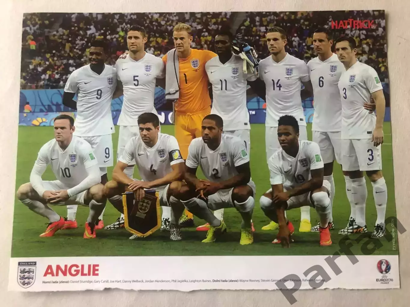 Hattrick Постер Англія