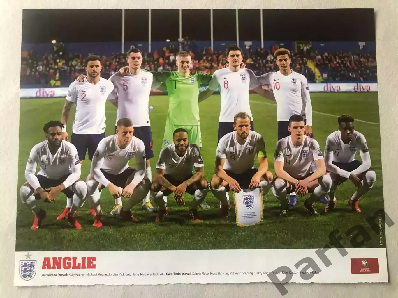 Hattrick Постер Англія