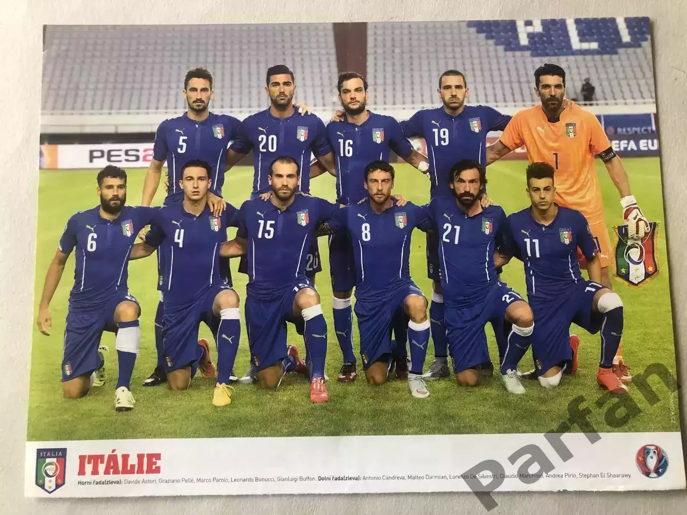 Hattrick Постер Італія