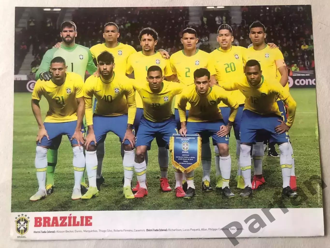 Hattrick Постер Бразилія