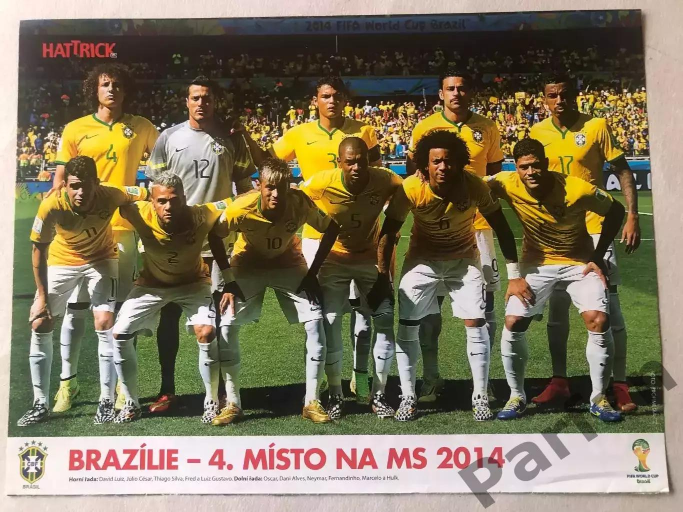 Hattrick Постер Бразилія