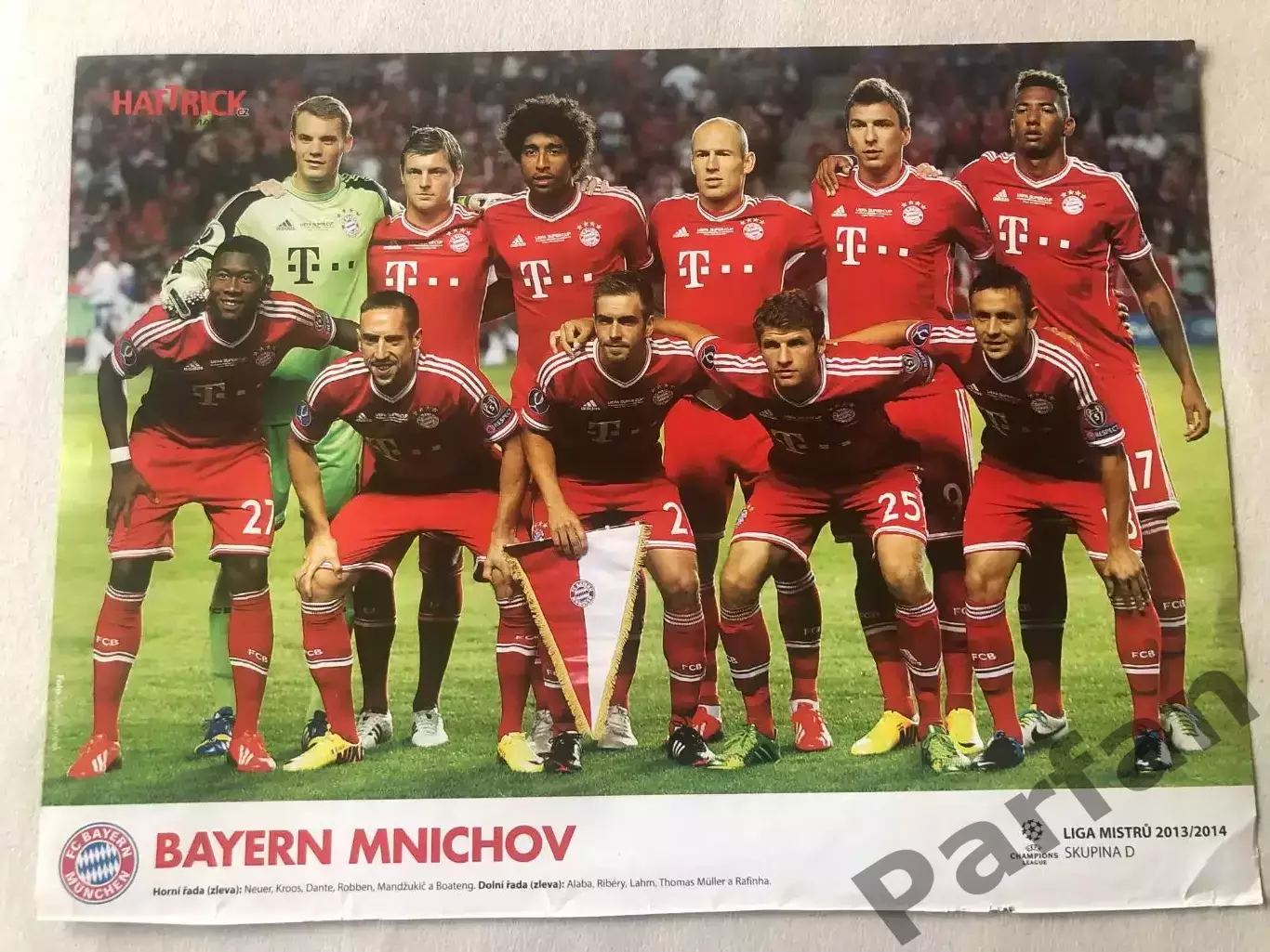 Hattrick Постер Баварія