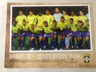Hattrick Постер Бразилія Чемпіон Світу 2002