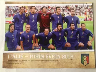 Hattrick Постер Італія Чемпіон Світу 2006