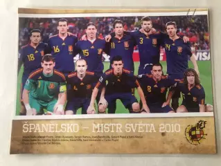 Hattrick Постер Іспанія Чемпіон Світу 2010