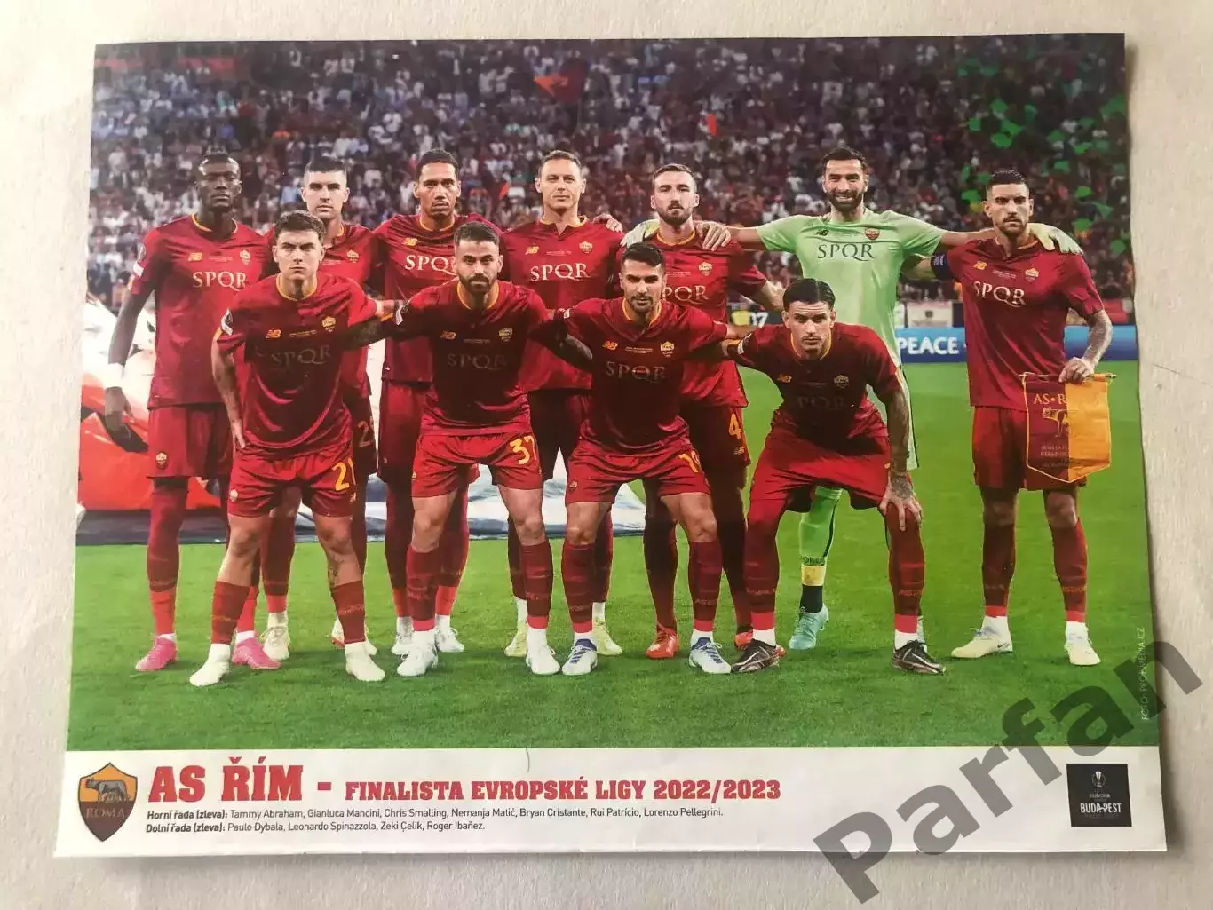 Hattrick Постер Рома