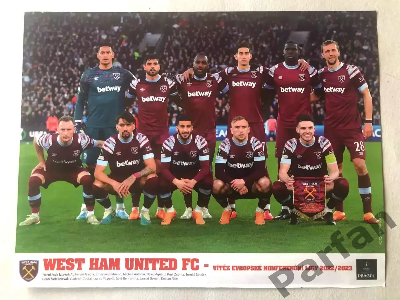 Hattrick Постер Вест Хем