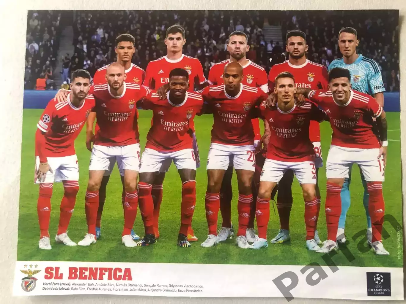 Hattrick Постер Ліверпуль/Бенфіка 1