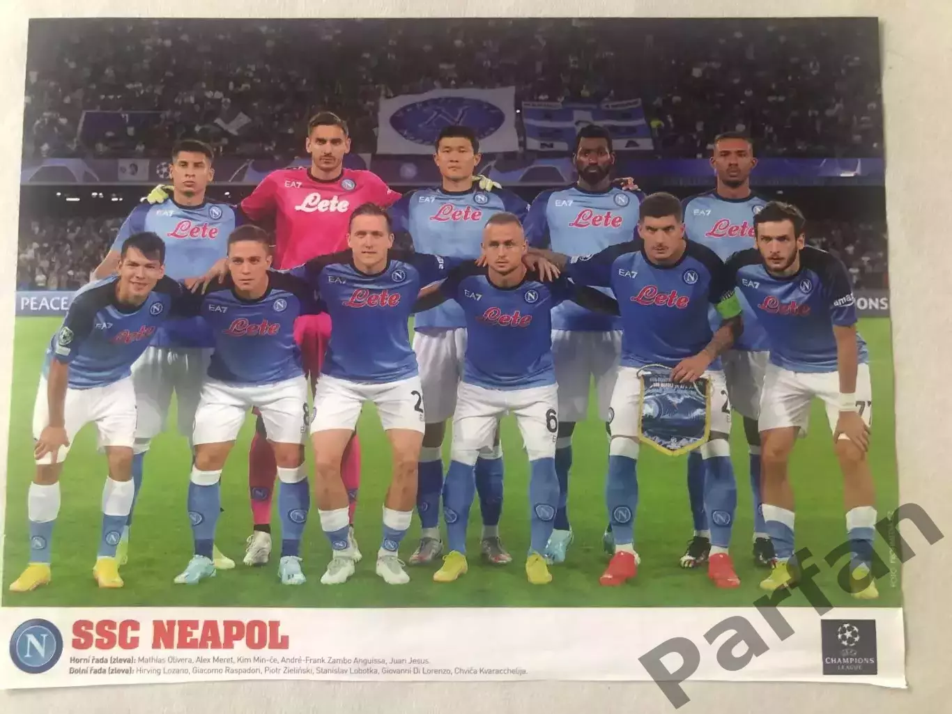 Hattrick Постер Наполі/Боруссія